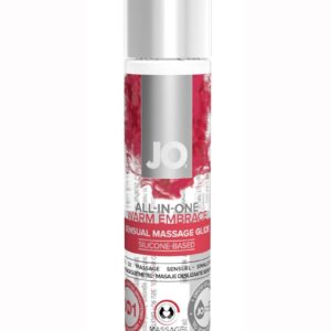 JO All-In-One Silicone Massage Glide Warming 1oz