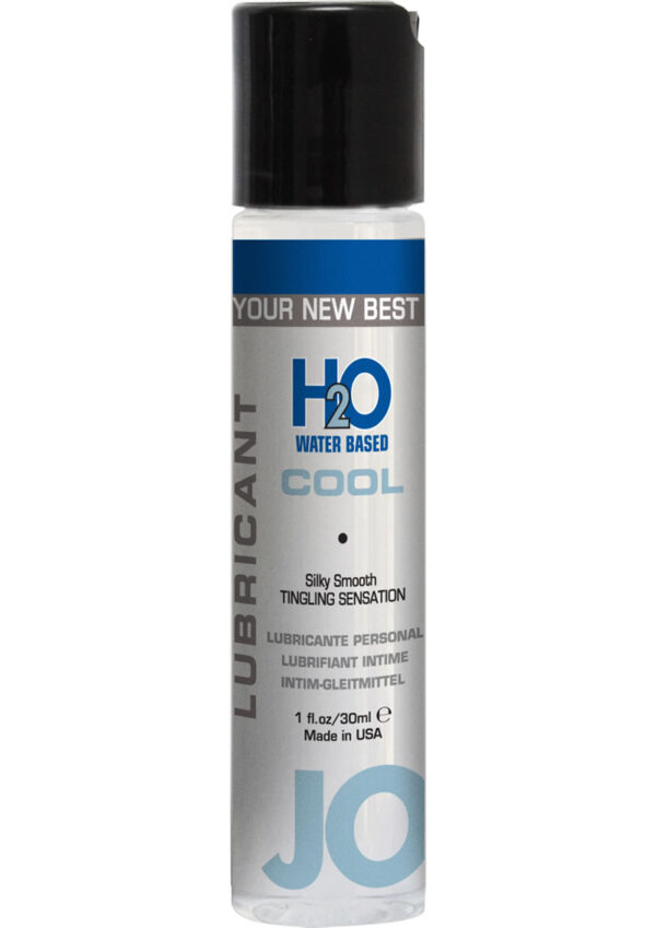 Jo H2O Water Based Personal Lubricant Cooling 1 Ounce 12 Bottles Per Counter Display