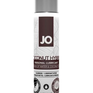 JO Coconut Hybrid Original Silicone Free Personal Lubricant Water and Coconut Oil 1oz