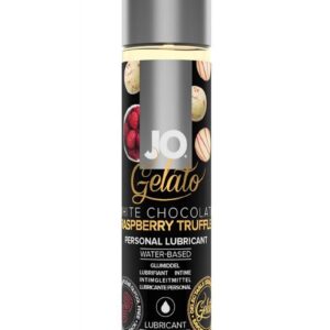 JO Gelato Water Based Lubricant White Chocolate Raspberry Truffle 1oz. Bottle