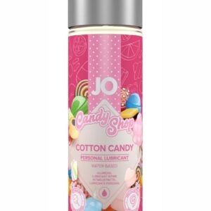 JO H2O Candy Shop Water Based Flavored Lubricant Cotton Candy 2oz