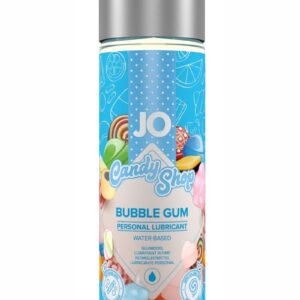 JO H2O Candy Shop Water Based Flavored Lubricant Bubble Gum 2oz