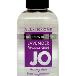 JO All-In-One Silicone Massage Glide Lavender 4oz