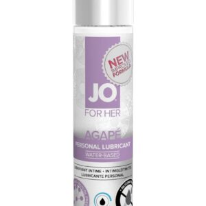 Jo For Her Agape Personal Lubricant Water Based Cooling 1 Ounce 12 Each Per Counter Display