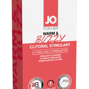 JO Warm and Buzzy Water Based Warming Clitoral Stimulant Cream .34oz