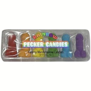 Rainbow Pecker Candies Assorted Flavors (6 piece)