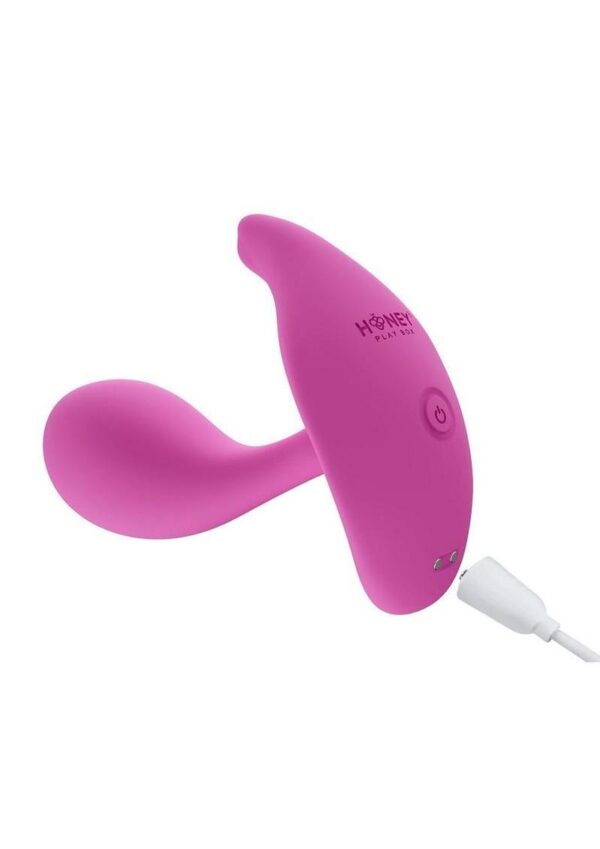 Oly 2 Pressure Sensing App enabled Wearable Rechargeable Silicone Clit and G Spot Vibrator - Pink - Image 3