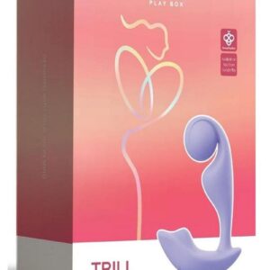 Trill Wearable Single Ball Rechargeable Silicone Dual Vibrator - Lavender