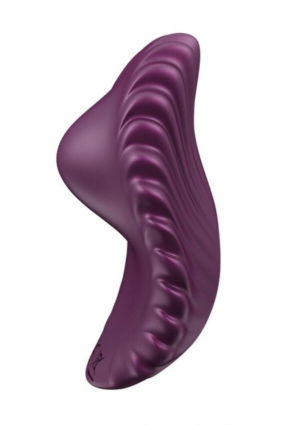 Pearl App-Controlled Magnetic Rechargeable Silicone Panty Vibrator - Light Purple - Image 3