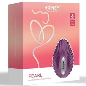 Pearl App-Controlled Magnetic Rechargeable Silicone Panty Vibrator - Light Purple