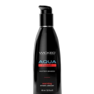 Wicked Aqua Heat Water Based Warming Lubricant 2oz