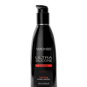 Wicked Ultra Heat Silicone Warming Lubricant 2oz