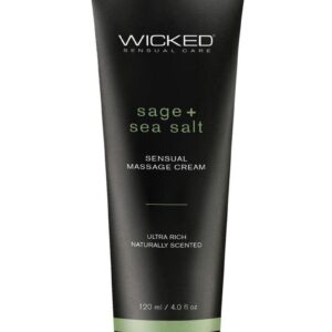 Wicked Sensual Massage Cream - Sage and Sea Salt