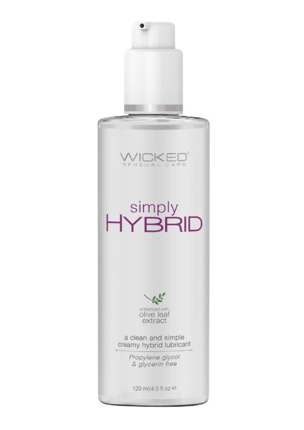 Wicked Simply Hybrid Lubricant with Olive Leaf Extract 4oz