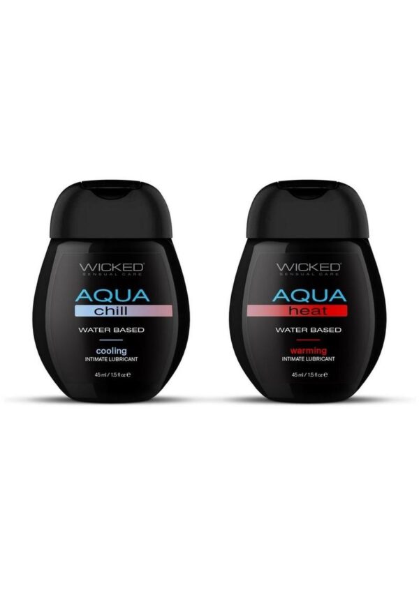 Wicked Sensual Warming/Cooling Water based Lubricant Sensations Kit - Image 2