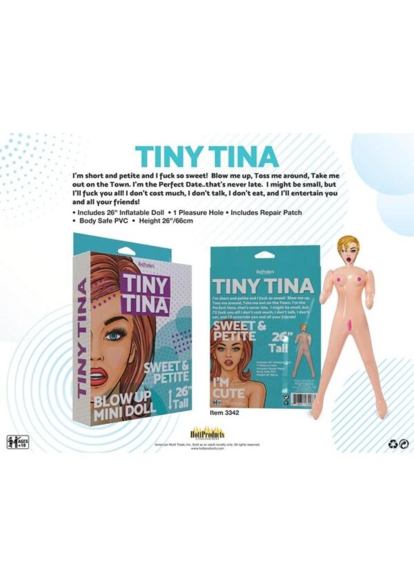 Tiny Tina Blow-Up Doll 2.2ft - Vanilla - Image 3