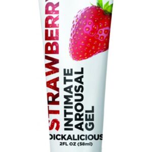 Dickalicious Penis Arousal Gel 2oz - Strawberry
