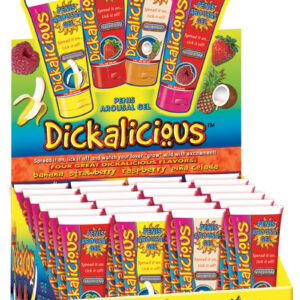 Dickalicious Penis Arousal Gel 24 Peice Assorted Display