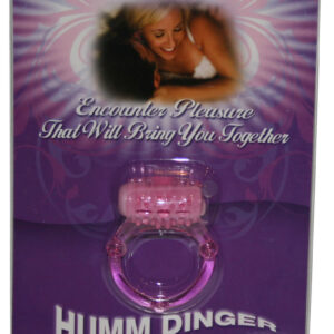 Humm Dinger Vibrating Cockring - Magenta