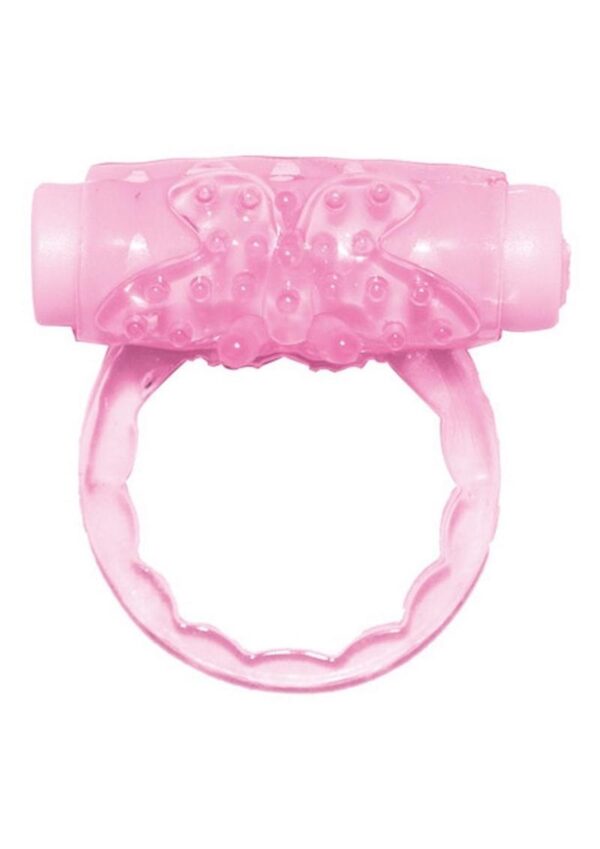 Humm Dinger Super Turbo Vibrating Cock Ring - Magenta - Image 2