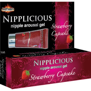 NIPPLICIOUS Nipple Arousal Gel Strawberry Cupcake 1oz