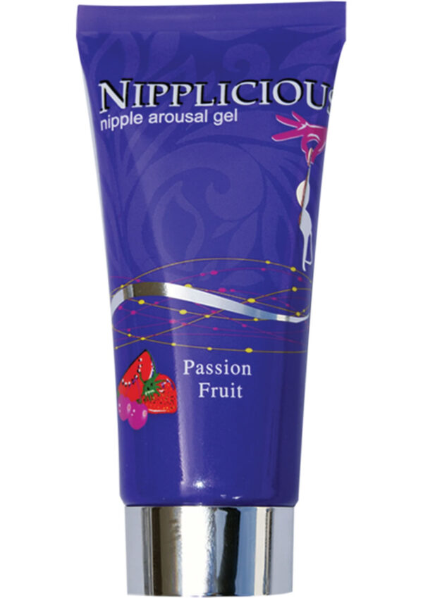 NIPPLICIOUS Nipple Arousal Gel Passion Fruit 1oz - Image 2