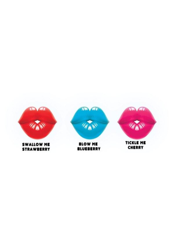 Dick Lips Edible Gummy Cock Rings Candy 3 Pack - Image 4