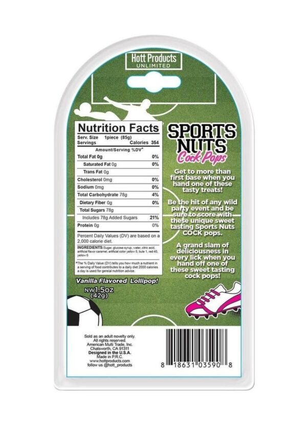 Sports Nuts Cock Pop Soccer Balls - Caramel - Image 2