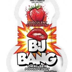BJ Bang Popping Candy (24 per Bag) - Succulent Strawberry