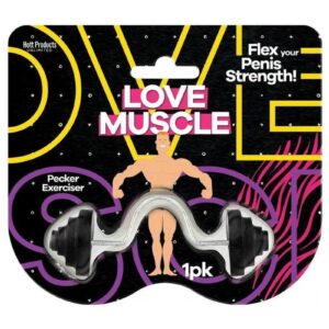 Love Muscle Pecker Exerciser - Gray