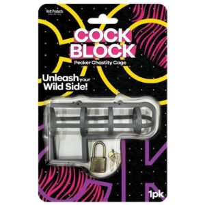 Cock Block Chastity Cage - Gray