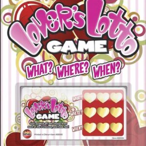 Lovers Lotto Game Scratch n Play Sex Game Carded