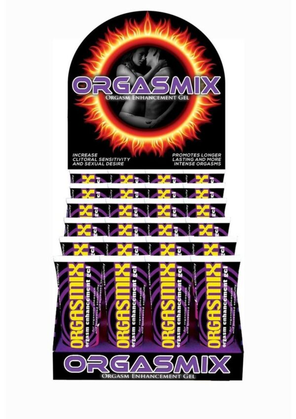 Orgasmix Orgasm Enhancement Gel 1 Ounce 24 Per Display