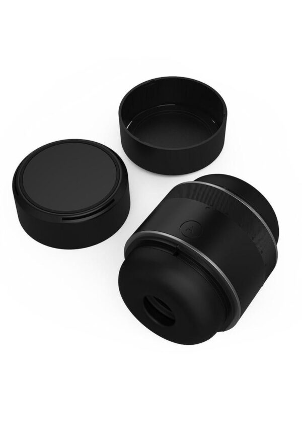 Arcwave Voy Silicone Dual End Adjustable Compact Stroker - Black/Grey - Image 3