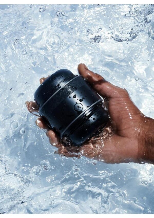 Arcwave Voy Silicone Dual End Adjustable Compact Stroker - Black/Grey - Image 4