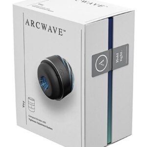 Arcwave Voy Silicone Dual End Adjustable Compact Stroker - Black/Grey