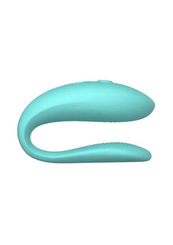 We-Vibe Sync Lite App Control Rechargeable Silicone Couples Vibrator - Aqua - Image 3