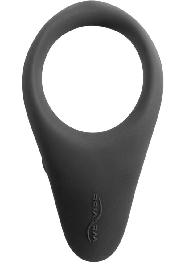 We-Vibe Verge Rechargeable Silicone Vibrating Perineum Cock Ring - Slate - Image 2