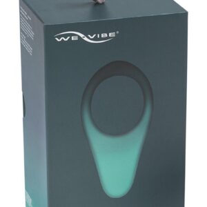 We-Vibe Verge Rechargeable Silicone Vibrating Perineum Cock Ring - Slate