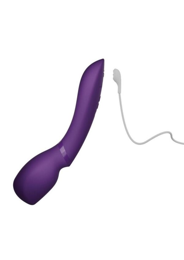 We-Vibe Wand 2 Rechargeable Silicone Wand - Purple - Image 3
