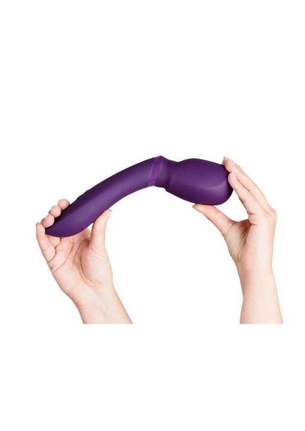 We-Vibe Wand 2 Rechargeable Silicone Wand - Purple - Image 4