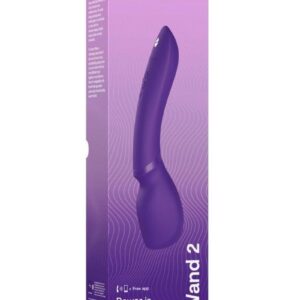 We-Vibe Wand 2 Rechargeable Silicone Wand - Purple