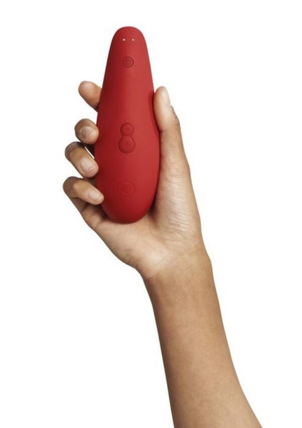 Womanizer Marilyn Monroe Special Edition Rechargeable Clitoral Stimulator - Vivid Red - Image 4