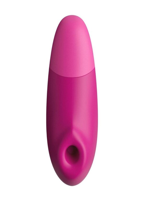 Womanizer Enhance Rechargeable Silicone Clitoral Stimulator - Vibrant Pink - Image 2