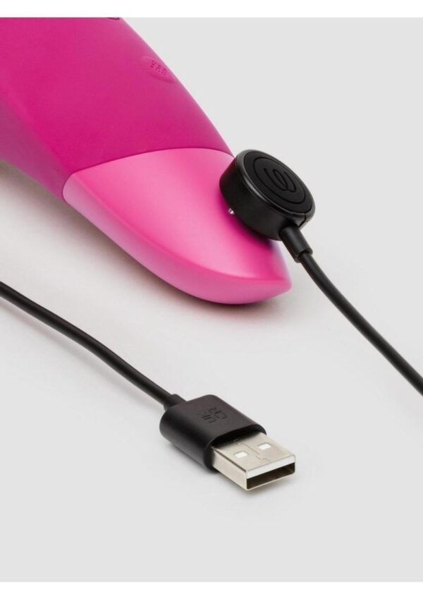 Womanizer Enhance Rechargeable Silicone Clitoral Stimulator - Vibrant Pink - Image 4