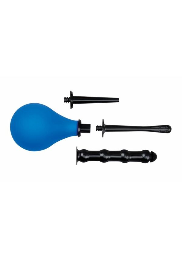 AquaClean 220ML Douche with Interchangeable Nozzle (4 Piece) - Blue/Black - Image 2