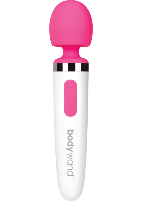 Bodywand Aqua Mini Rechargeable Silicone Wand Massager - Pink - Image 2