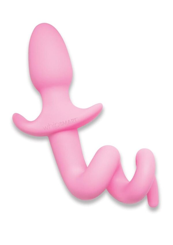 Whipsmart Play Tails Silicone Piggy Tail 3in - Pink - Image 3