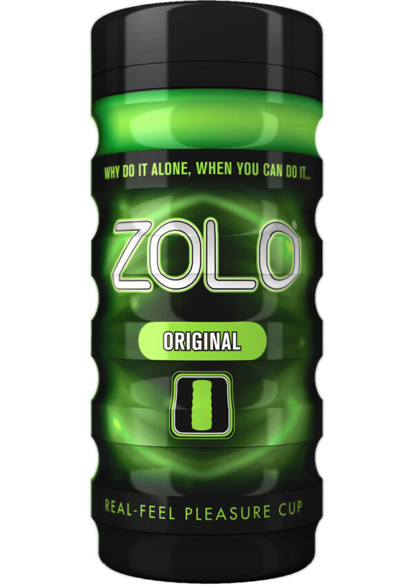 ZOLO Original Cup Masturbator - Green - Image 2