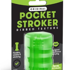 ZOLO Original Pocket Stoker Ribbed Texture - Mouth - Green